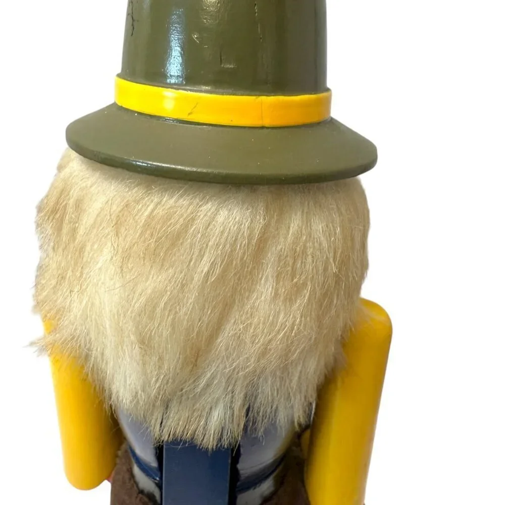 Large Holiday Nutcracker Holding Grapes and Bottle Target Limited Edition 2009